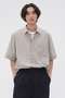 【予約販売】COTTON WOOL VOILE SHIRT マーガレット・ハウエル メン/MARGARET HOWELL MEN グレー