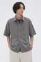 【予約販売】COTTON WOOL VOILE SHIRT マーガレット・ハウエル メン/MARGARET HOWELL MEN グレー