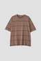 FINE COTTON STRIPE JERSEY TOP マーガレット・ハウエル メン/MARGARET HOWELL MEN