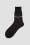 【予約販売】SINGLE STRIPE COTTON SOCKS マーガレット・ハウエル メン/MARGARET HOWELL MEN ブラック