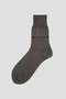 【予約販売】SINGLE STRIPE COTTON SOCKS マーガレット・ハウエル メン/MARGARET HOWELL MEN グレー