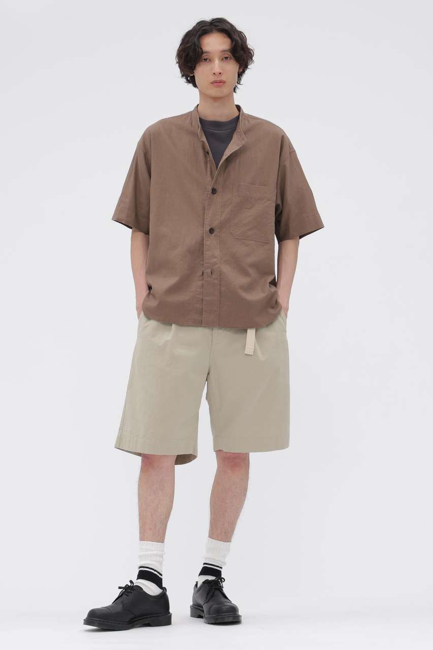マーガレット・ハウエル メン/MARGARET HOWELL MENの【予約販売】COTTON LINEN TINY RIPSTOP TROUSERS(ベージュ/5966240201)