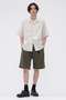 【予約販売】COTTON LINEN TINY RIPSTOP TROUSERS マーガレット・ハウエル メン/MARGARET HOWELL MEN カーキ