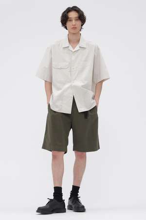 マーガレット・ハウエル メン/MARGARET HOWELL MENの【予約販売】COTTON LINEN TINY RIPSTOP TROUSERS(110600/110603)