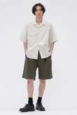 COTTON LINEN TINY RIPSTOP TROUSERS