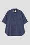 【予約販売】SURFACE DYED COTTON LINEN SHIRT マーガレット・ハウエル メン/MARGARET HOWELL MEN