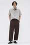 【予約販売】CARBON DYED COTTON POLIN SHIRT マーガレット・ハウエル メン/MARGARET HOWELL MEN