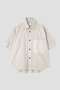 【予約販売】CARBON DYED COTTON POLIN SHIRT マーガレット・ハウエル メン/MARGARET HOWELL MEN