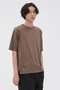 【予約販売】FADED ROUGH COTTON JERSEY TOP マーガレット・ハウエル メン/MARGARET HOWELL MEN ブラウン