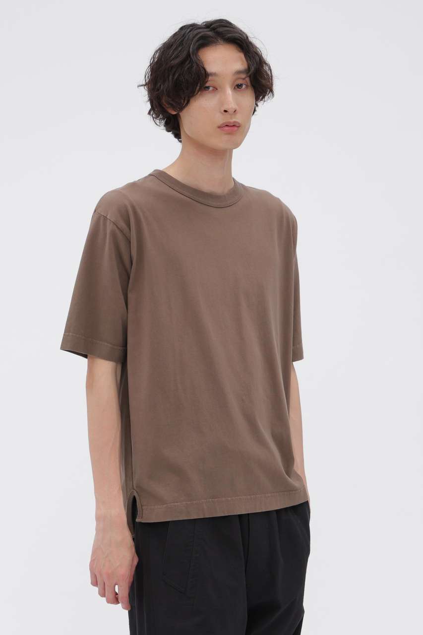 マーガレット・ハウエル メン/MARGARET HOWELL MENの【予約販売】FADED ROUGH COTTON JERSEY TOP(ブラウン/5966266202)