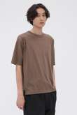 FADED ROUGH COTTON JERSEY TOP