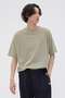 【予約販売】FADED ROUGH COTTON JERSEY TOP マーガレット・ハウエル メン/MARGARET HOWELL MEN グリーン