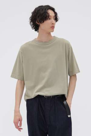 マーガレット・ハウエル メン/MARGARET HOWELL MENの【予約販売】FADED ROUGH COTTON JERSEY TOP(110100/110102)