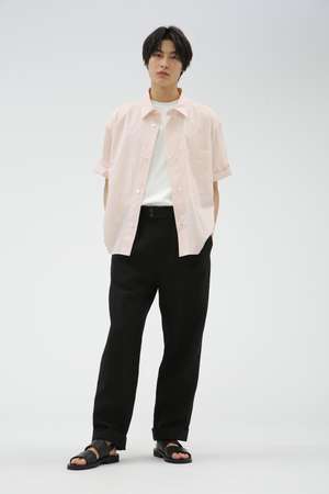 マーガレット・ハウエル メン/MARGARET HOWELL MENのLINEN CANVAS TROUSERS(110600/110601)