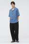 LINEN CANVAS TROUSERS マーガレット・ハウエル メン/MARGARET HOWELL MEN