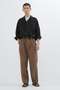 DRY WOOL LINEN PLAINWEAVE SHIRT マーガレット・ハウエル メン/MARGARET HOWELL MEN