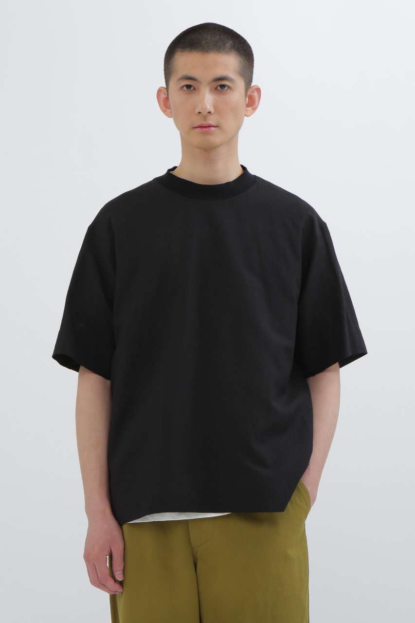 マーガレット・ハウエル メン/MARGARET HOWELL MENのDRY WOOL LINEN PLAINWEAVE SHIRT(ブラック/5795150026)