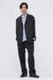 MUTED WOOL CHECK JACKET マーガレット・ハウエル メン/MARGARET HOWELL MEN