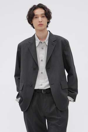 マーガレット・ハウエル メン/MARGARET HOWELL MENのDRY WOOL SUITING JACKET(110800/110801)