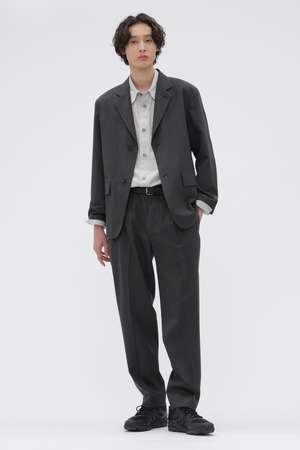 マーガレット・ハウエル メン/MARGARET HOWELL MENのDRY WOOL SUITING TROUSERS(110600/110601)