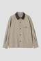 TEXTURED COTTON PIQUE SHIRT マーガレット・ハウエル メン/MARGARET HOWELL MEN
