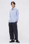 COMPACT COTTON END ON END SHIRT マーガレット・ハウエル メン/MARGARET HOWELL MEN