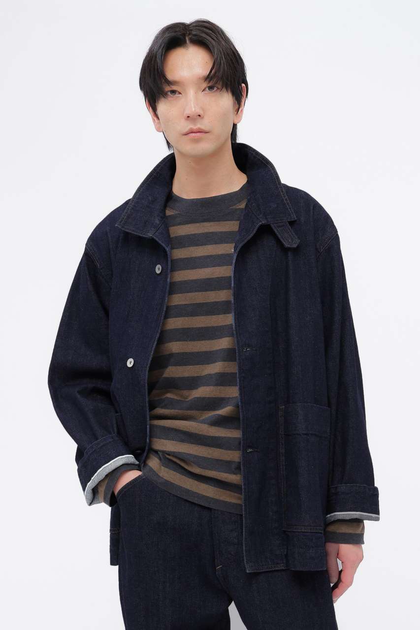 マーガレット・ハウエル メン/MARGARET HOWELL MENのCANTON DENIM BLOUSON(ブルー/5966225200)