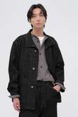 CANTON BLACK DENIM BLOUSON