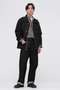 CANTON BLACK DENIM BLOUSON マーガレット・ハウエル メン/MARGARET HOWELL MEN