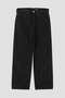 CANTON BLACK DENIM TROUSERS マーガレット・ハウエル メン/MARGARET HOWELL MEN