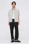 CANTON BLACK DENIM TROUSERS マーガレット・ハウエル メン/MARGARET HOWELL MEN