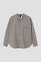 END ON END WEAVE COTTON SHIRT マーガレット・ハウエル メン/MARGARET HOWELL MEN