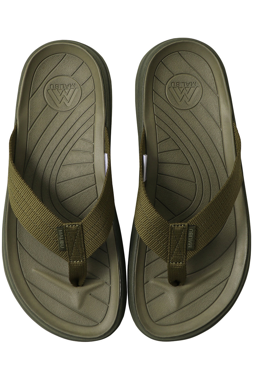 MALIBU SANDALS(マリブサンダルズ)｜SURFRIDER（Polyester）/オリーブ