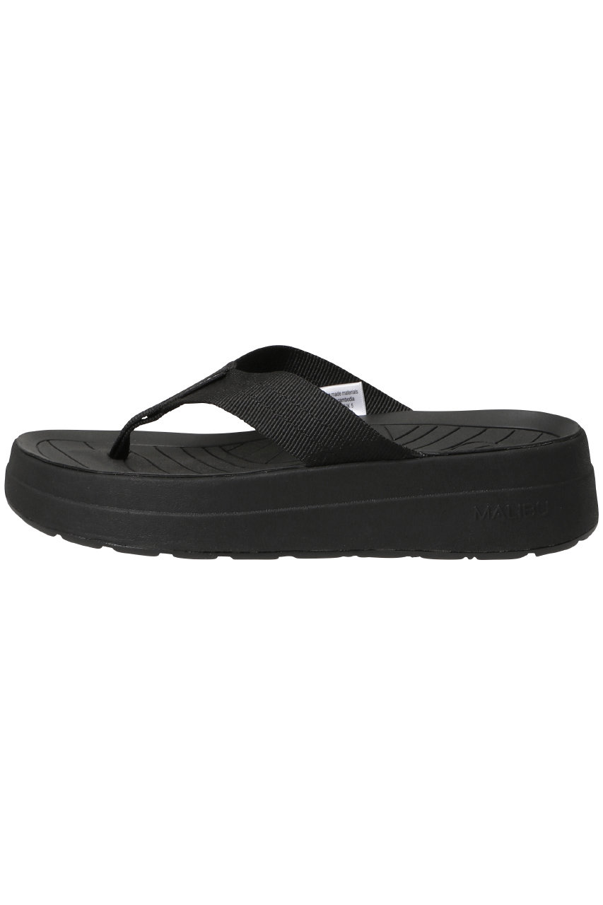 MALIBU SANDALS(マリブサンダルズ)｜SURFRIDER PLATFORM/ブラック の