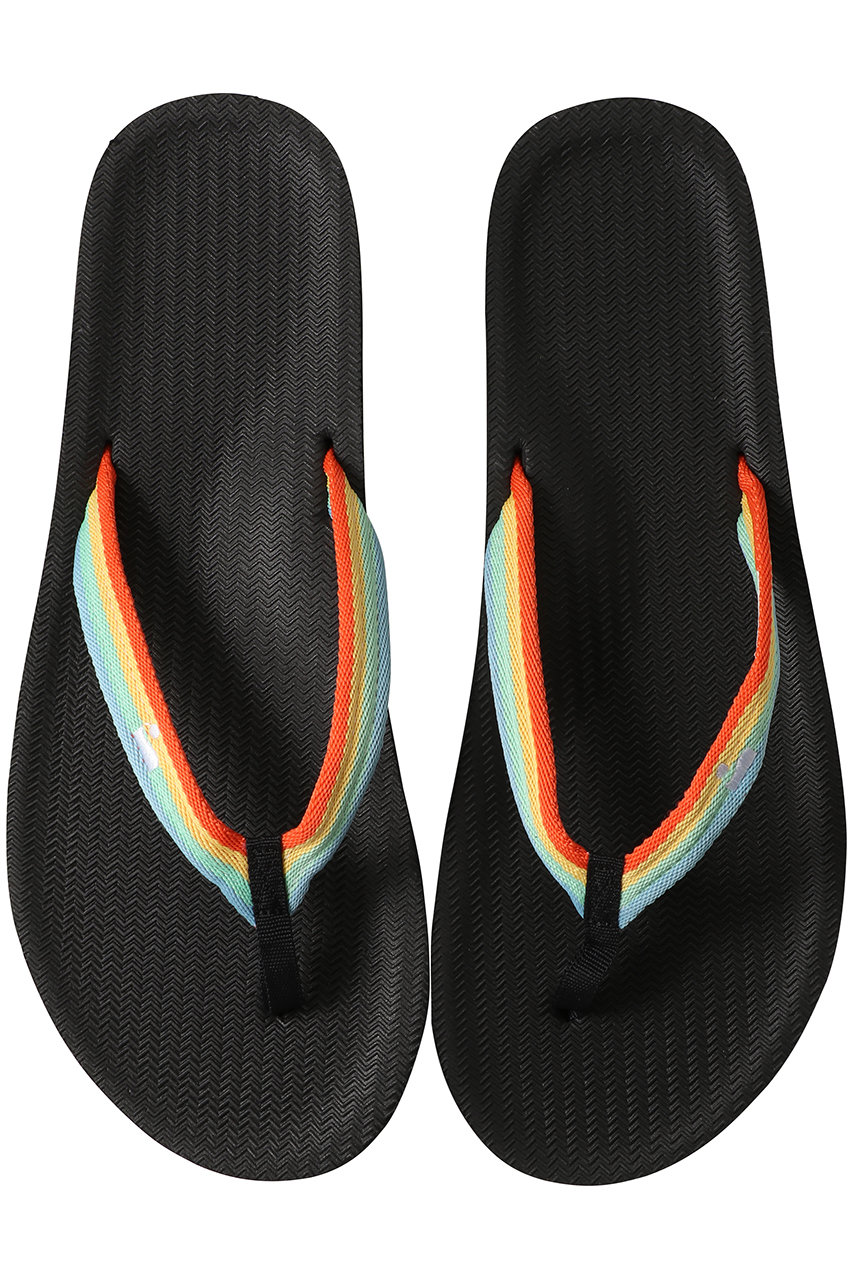 インドソール/indosoleのEASY LIVING Flip Flops(ブラックレインボー/Easy Living FF)