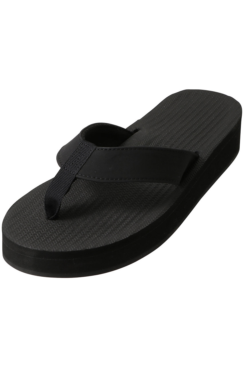 インドソール/indosoleのPLATFORM Flip Flops(ブラック/Plaform FF)