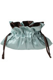【ELLE SHOP限定】Two Tone Drawstring Pouch S