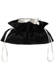 【ELLE SHOP限定】Two Tone Drawstring Pouch M
