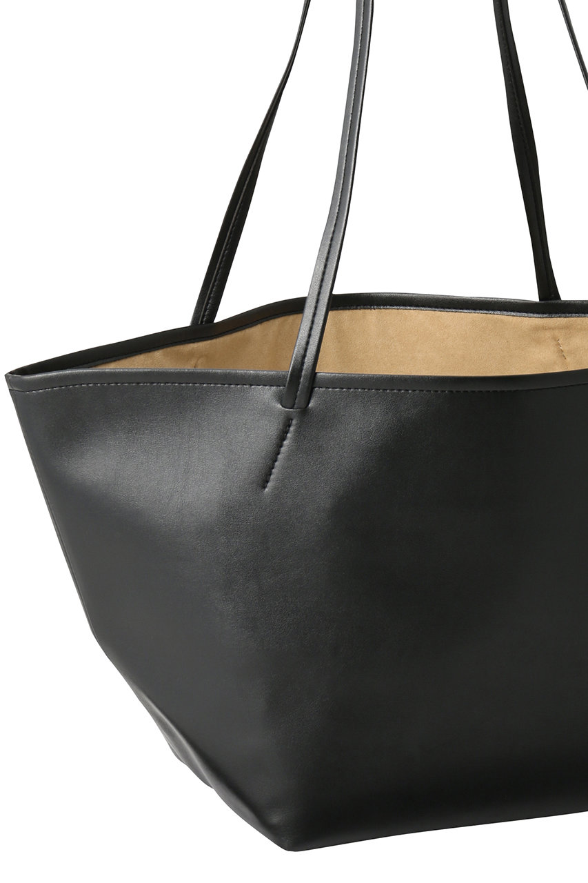 SCUE(スキュー)｜ロングハンドルトート M/ブラック の通販｜ELLESHOP
