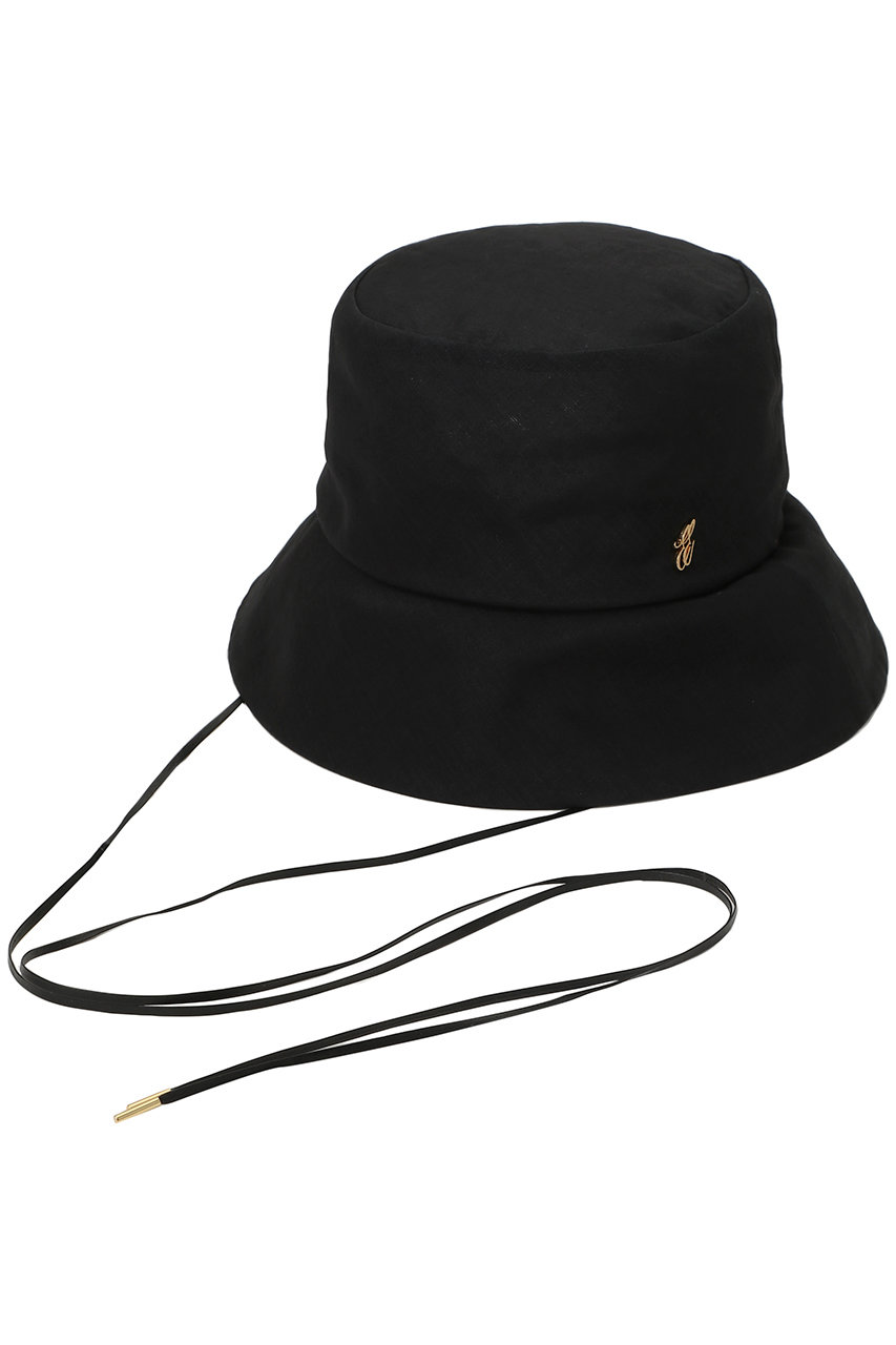 エントワフェイン/ENTWURFEINの【予約販売】Yael.C オーガンジーハット(ブラック/EE09-468)