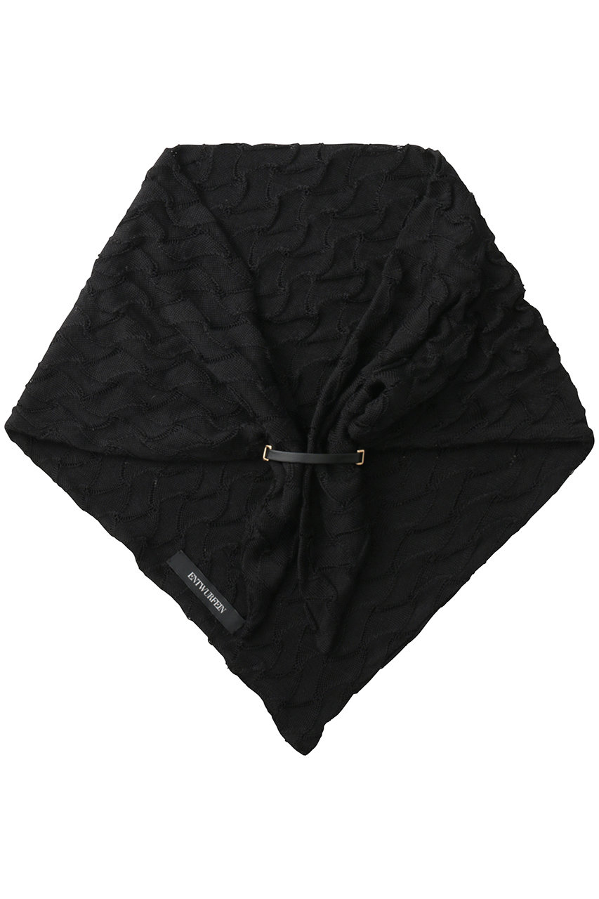 エントワフェイン/ENTWURFEINのKaren シルクバブーシュカ(ブラック/EE09-475)