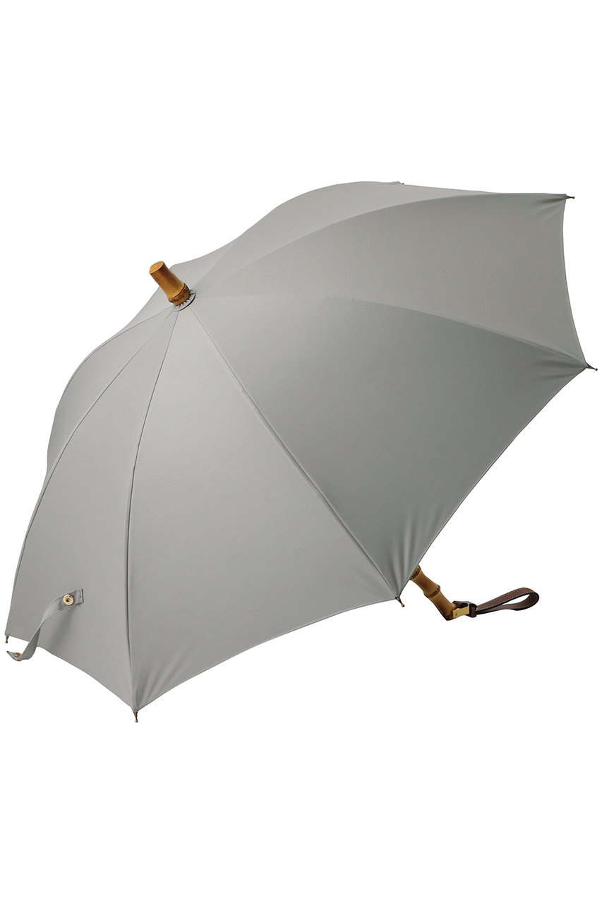 ブルーレーン/BLUELANEのバンブー×レザーストラップ長傘（晴雨兼用）(スレート/UM BLOOP)