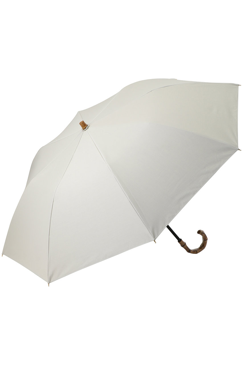 ブルーレーン/BLUELANEのバンブー折りたたみ傘（晴雨兼用）(ベージュ/FOLDING)