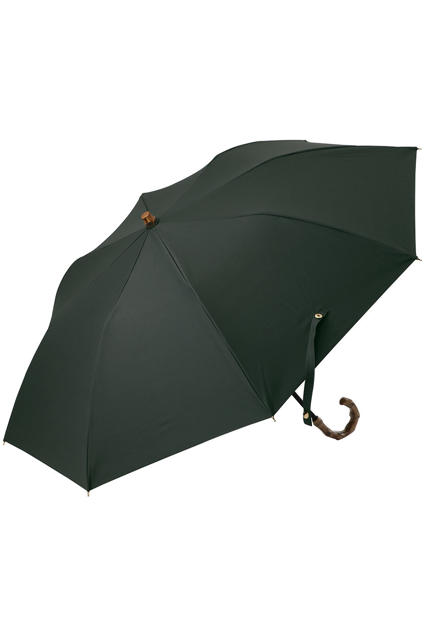 ブルーレーン/BLUELANEのバンブー折りたたみ傘（晴雨兼用）(ボトルグリーン/FOLDING)