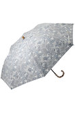【ELLE SHOP限定】リバティ柄バンブー折りたたみ傘（晴雨兼用）
