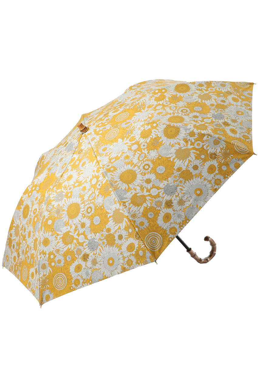 ブルーレーン/BLUELANEの【ELLE SHOP限定】リバティ柄バンブー折りたたみ傘（晴雨兼用）(スモールサス/FOLDING)
