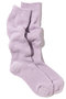 crispy warm ソックス ユクリ/YUQRI ラベンダー