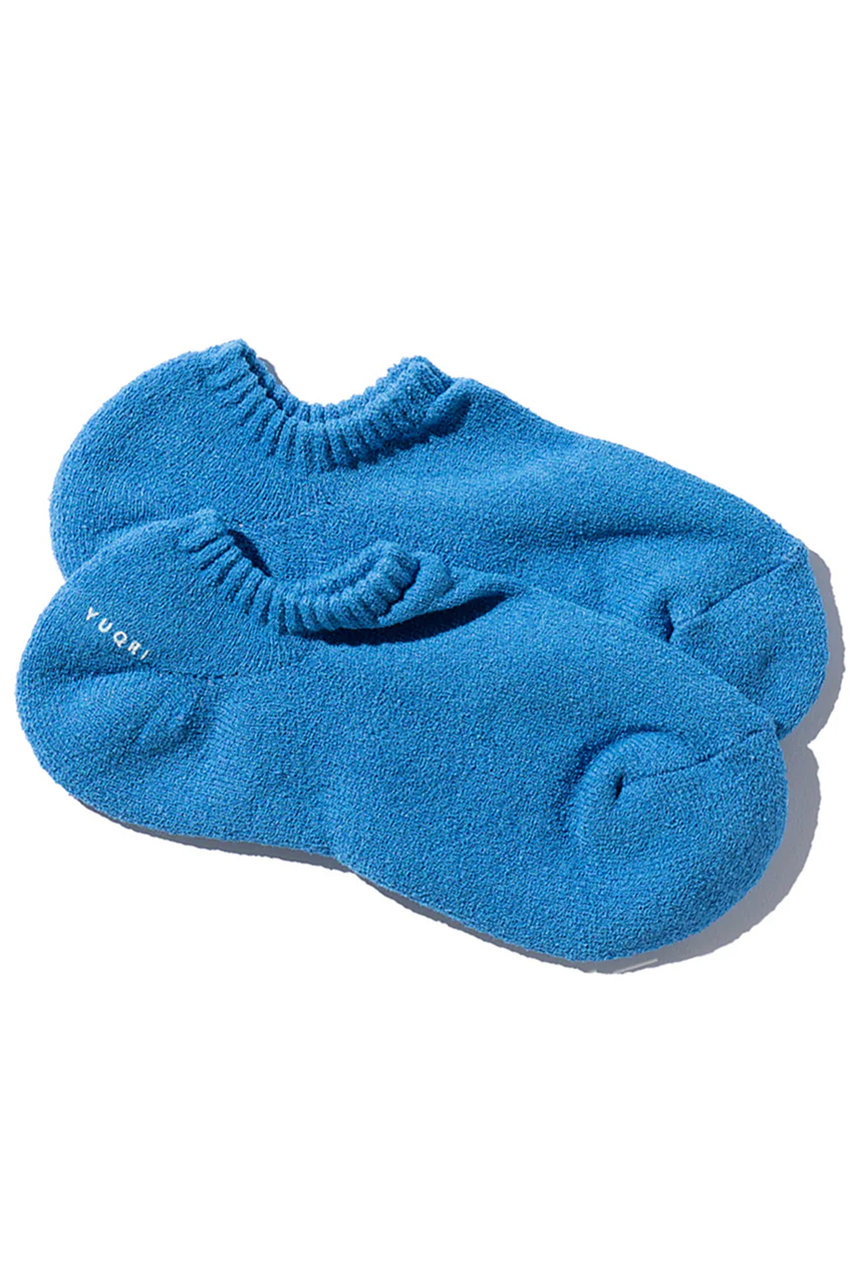 ユクリ/YUQRIのpuff cover ソックス(パステルブルー/123500003)