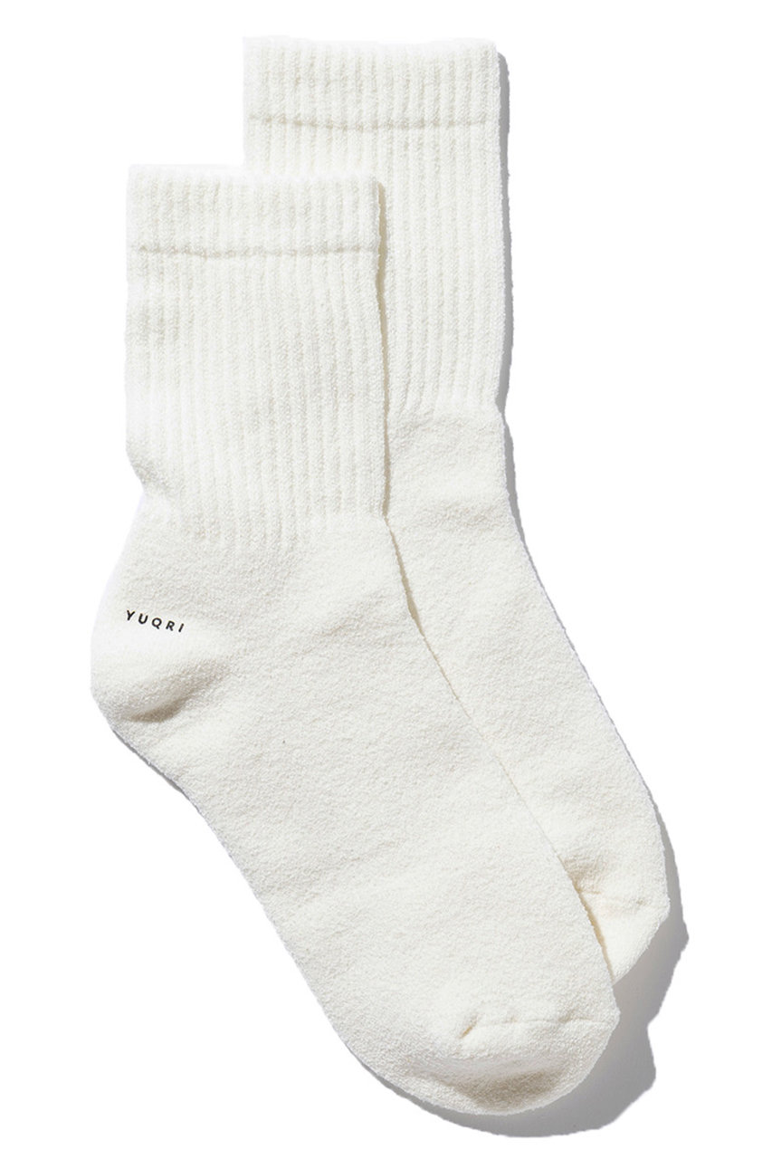 ユクリ/YUQRIのpuffy ソックス(ホワイト/123500733)