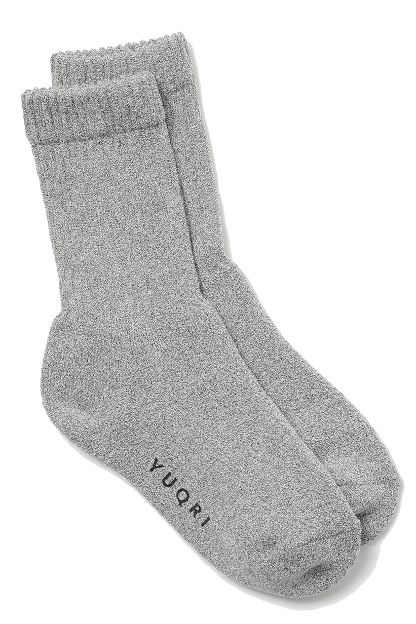 ユクリ/YUQRIのpuffy ソックス(グレー/123500733)